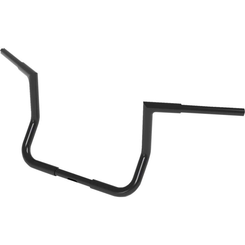 HANDLEBAR CRUSADER SQUARE TOP BLACK 12"