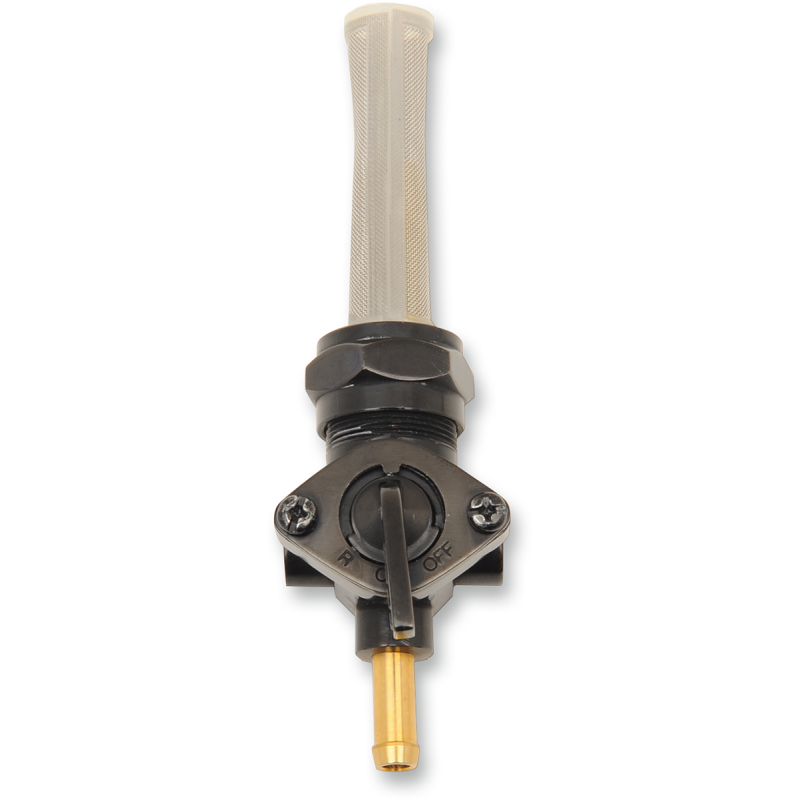 PETCOCK BLK 22MM DOWN
