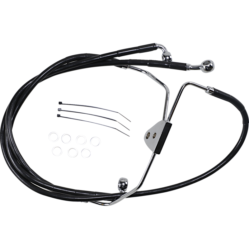 08-13 FLHT +8BLK FRT BRK/LI KIT WOABS
