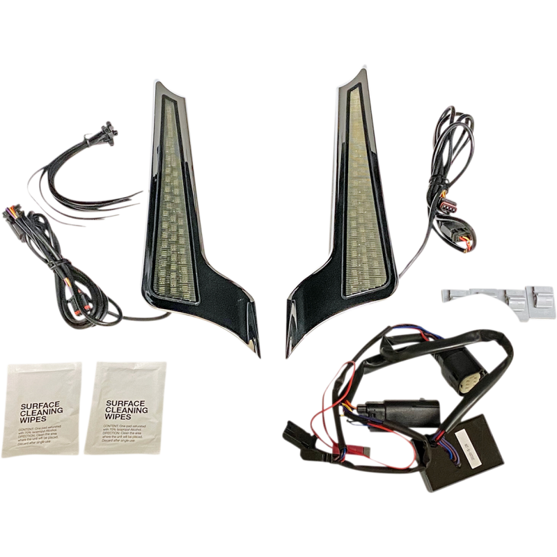 LED PANELS CHR W/SMKLNS