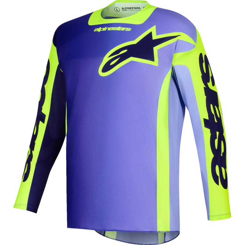 JERSEY RACER PORTL PURPLE/YEL S