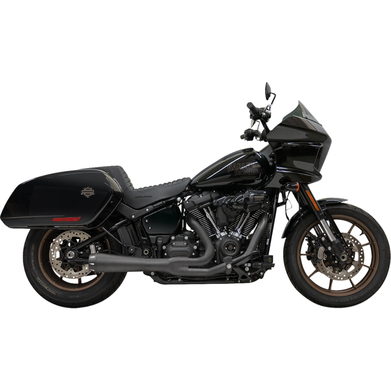 2-into-1 Road Rage III Exhaust System - 49-State - Black
