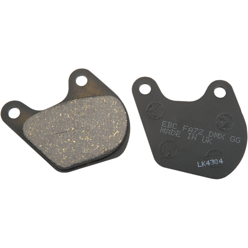 FA72 ORGANIC SERIES BRAKE PAD SET EBC