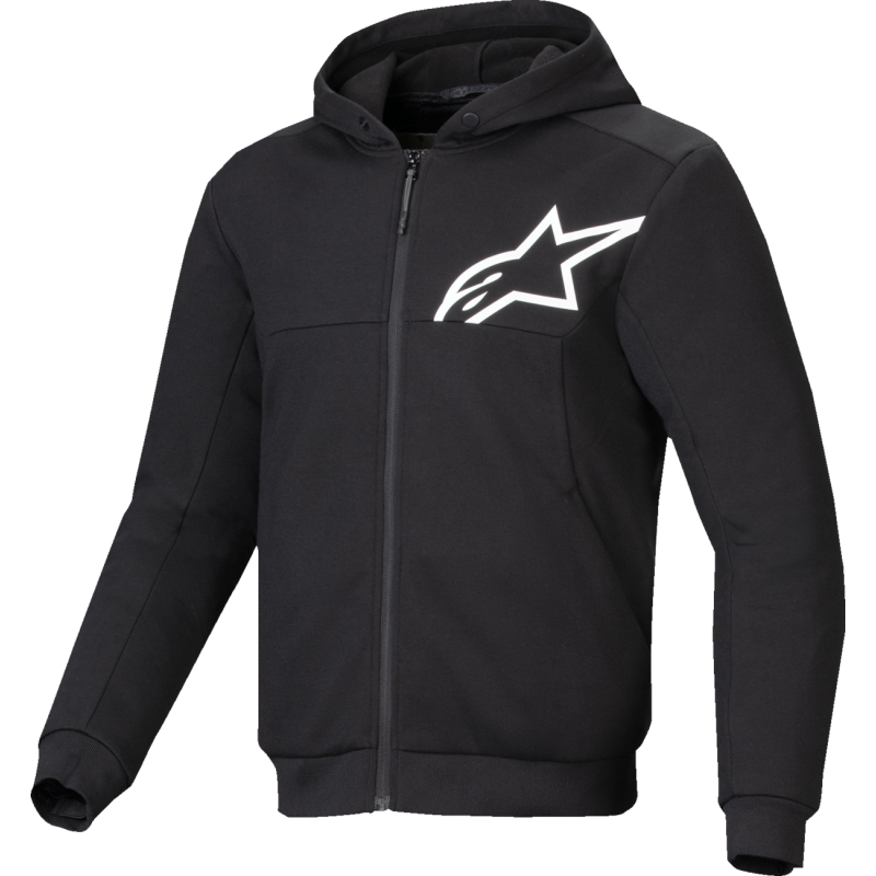 JACKET/HOODIE CHROME V2 BLK/WHT S