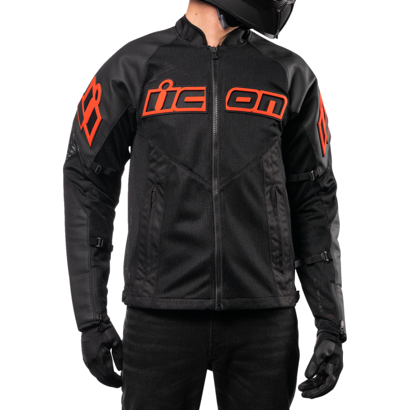 MESH AF CE LEATHER JKT SL 2XL