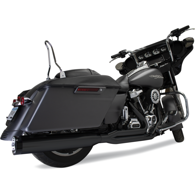 EXHAUST 2:1 M8 FL BLK
