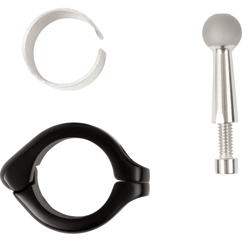 HOLDER DRNK GEN 2 BLK, H-BAR MOUNT 1-1/8", 1-1/4" BLK