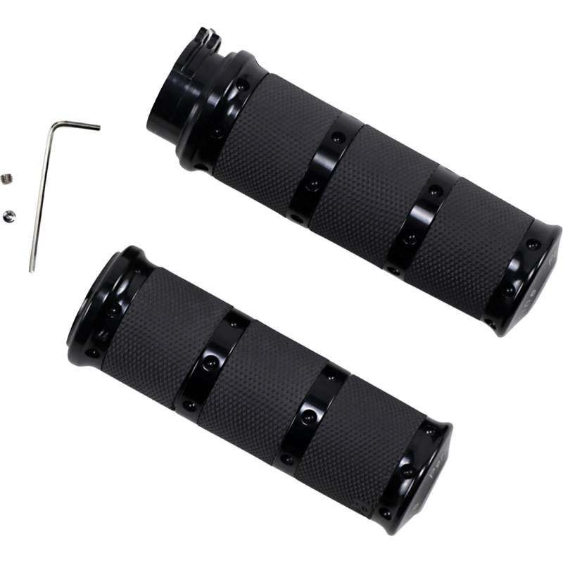 81-17 MODELS XL CONTOUR GRIPS BLACK