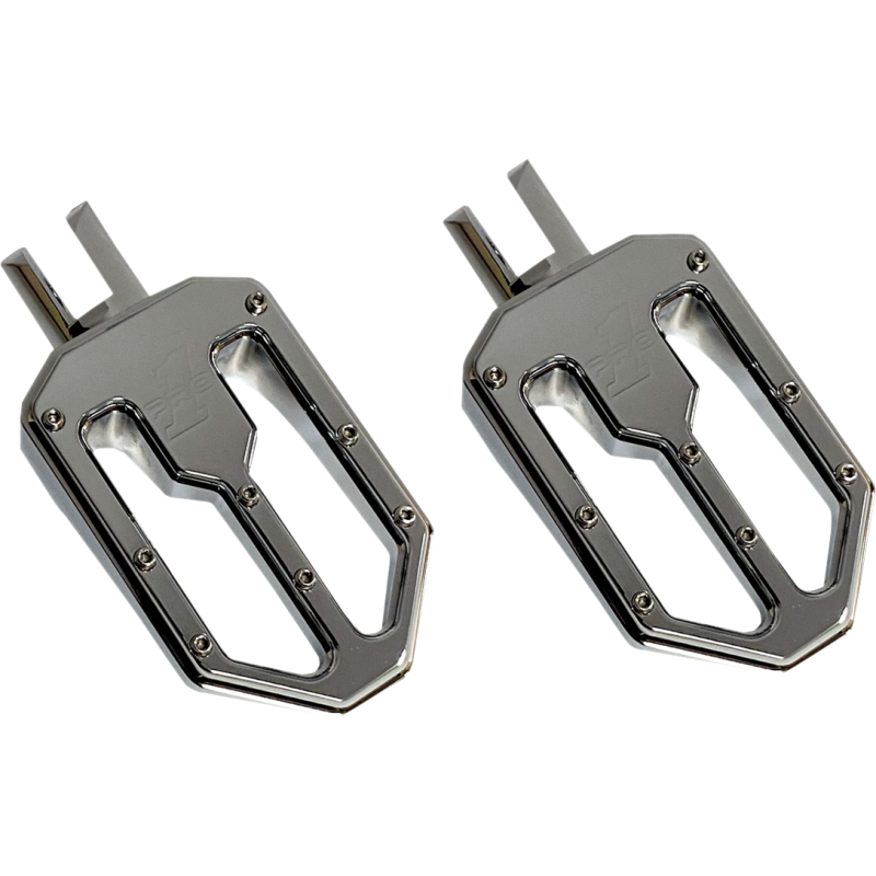 Moto V2, Billet Foot Pegs, Chrome, M8 Softail