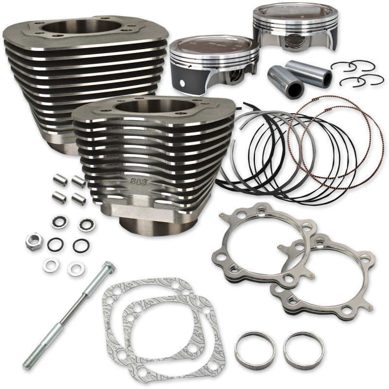 CYLINDER KIT 124"TC BLK 07-17