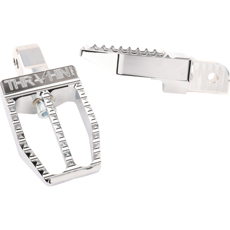 Militant Peg - Rear, Chrome