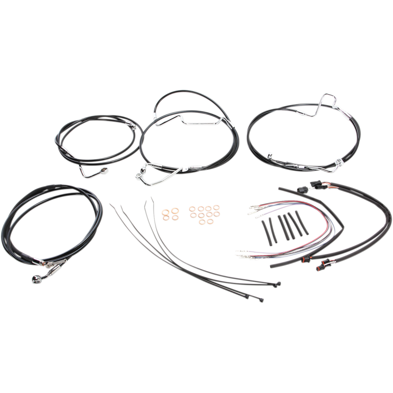 Control Cable Kit - XR - Black