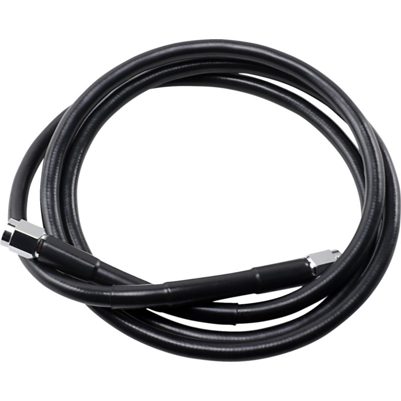 BLACK S/S BRAKE LINE 52"
