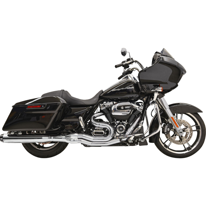 2-into-1 Road Rage Exhaust System - Chrome