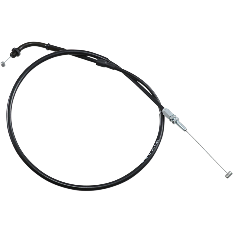 THROTTLE CABLE BLACK VINYL