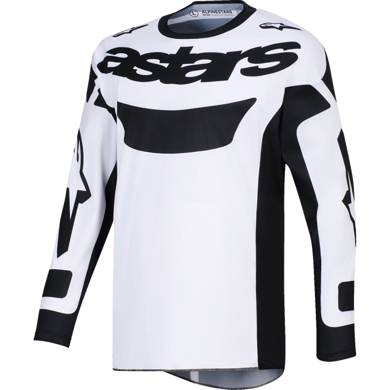 JERSEY RACER RIWAY WH/BLACK M