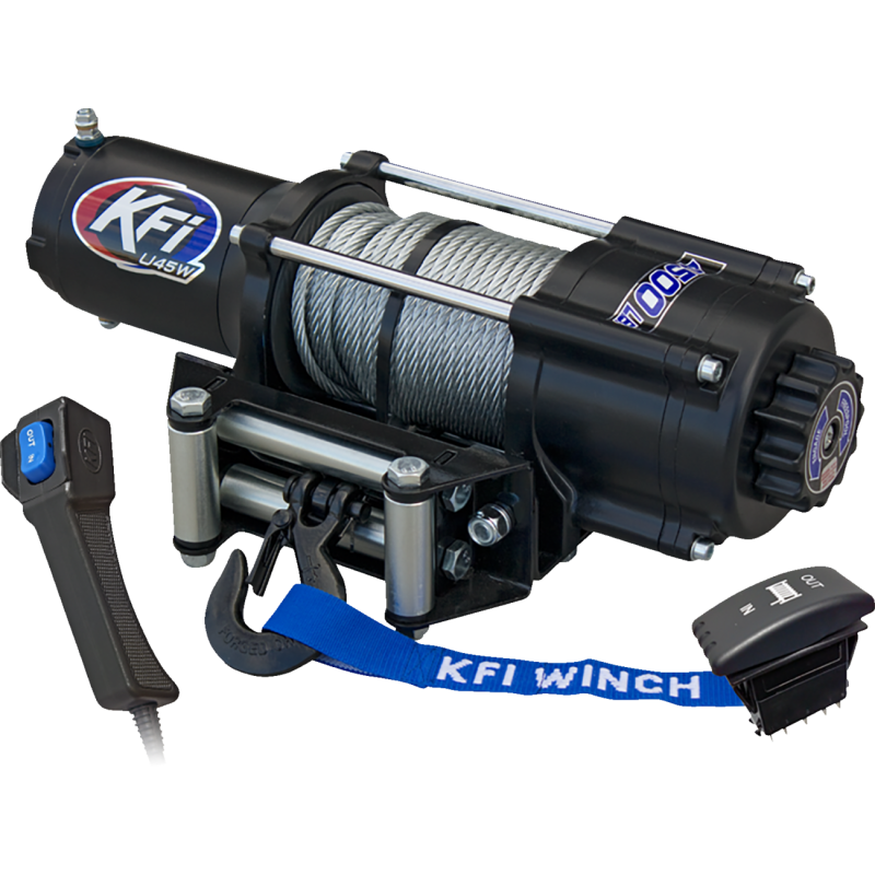 UTV WINCH - 4500 LB - WIDE