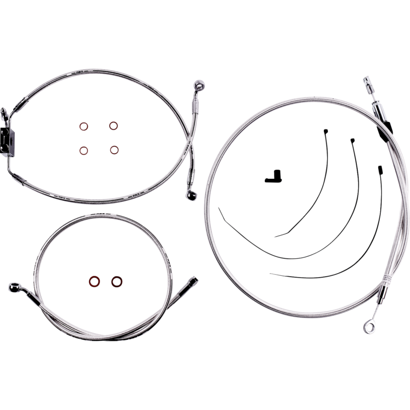 Sterling Chromite II  Handlebar Install Kit - 6" - FXLR/FB/S