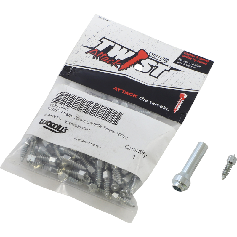 SCREWS TWIST 20MM 100PK