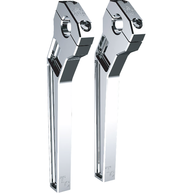RISER PB 1" CLAMP 10" CHR