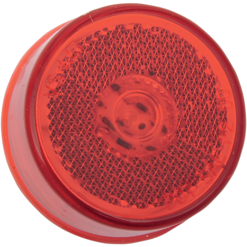 LIGHT LED ROUND 2" RED