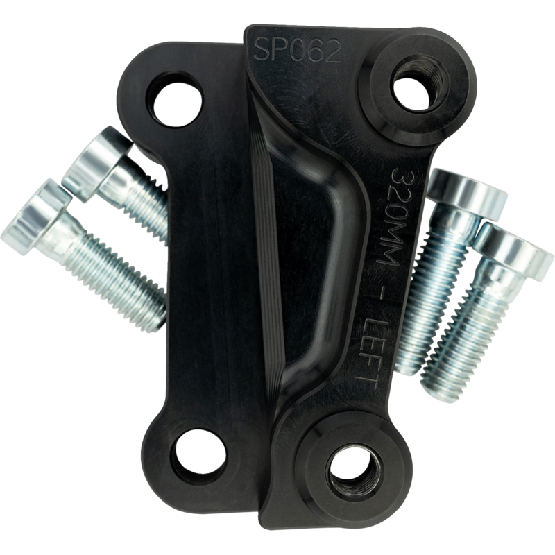 BRACKET LEFT 12.5" ROTORS HD TOURING