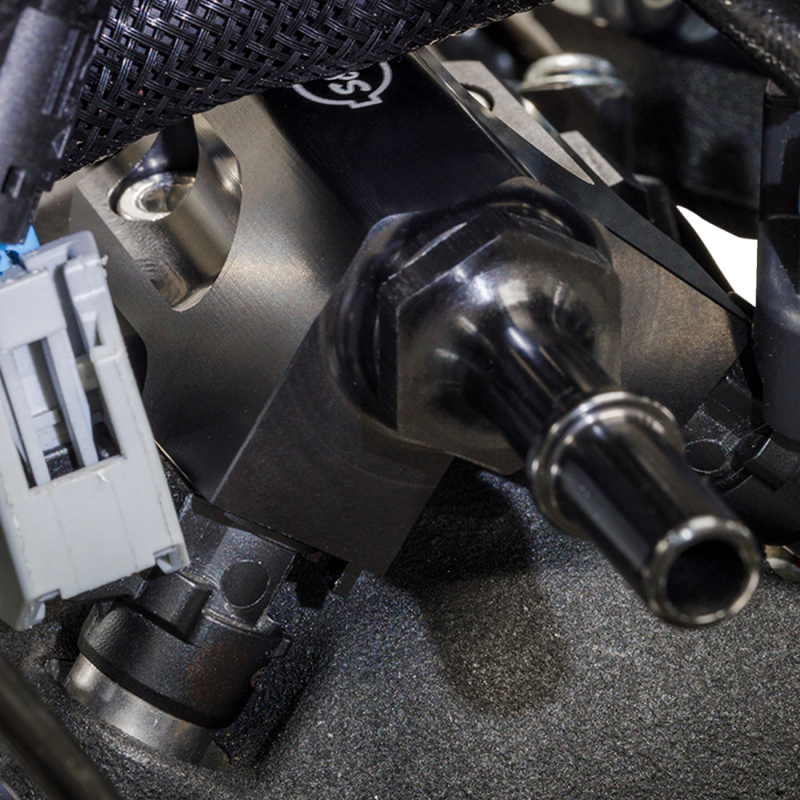 Fuel Rail Kit Billet Black M8 Touring 2017-2024