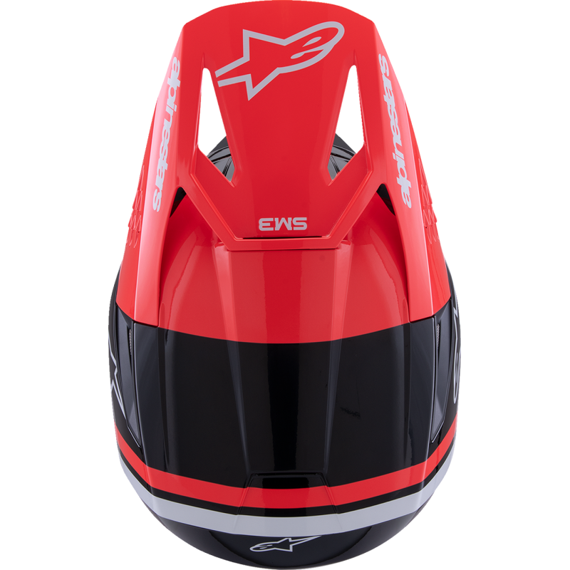 HELMET SM3 RADIUM BLK/RED/WH S