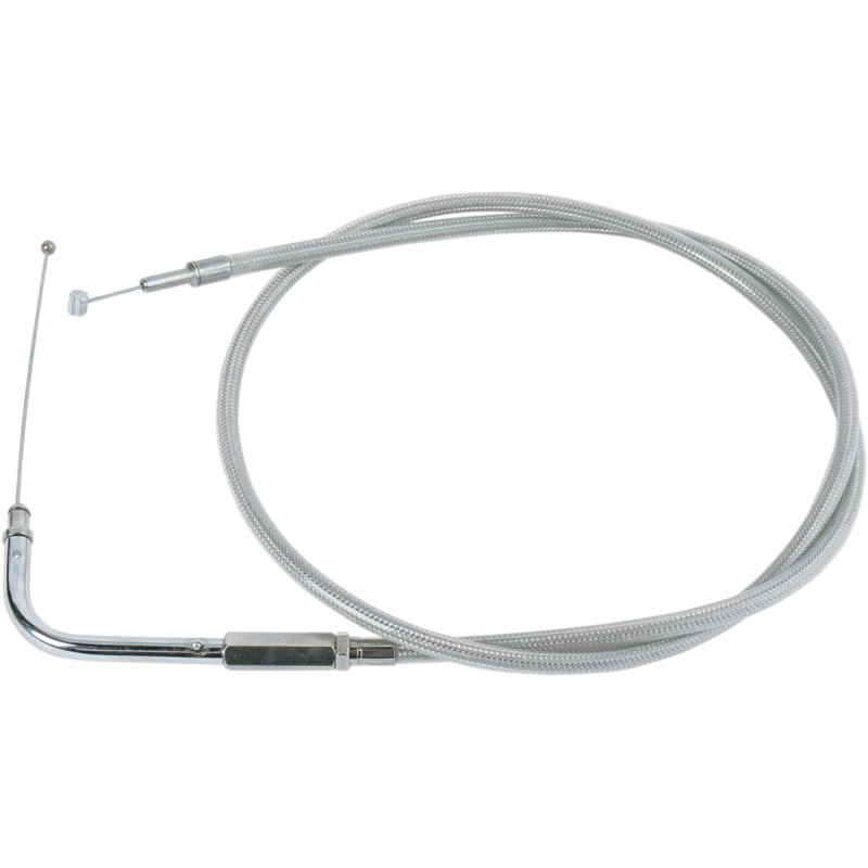 S/STEEL FL THROTTLE CABLE