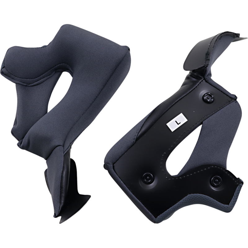 WARRANT CHEEK PADS BLK LG