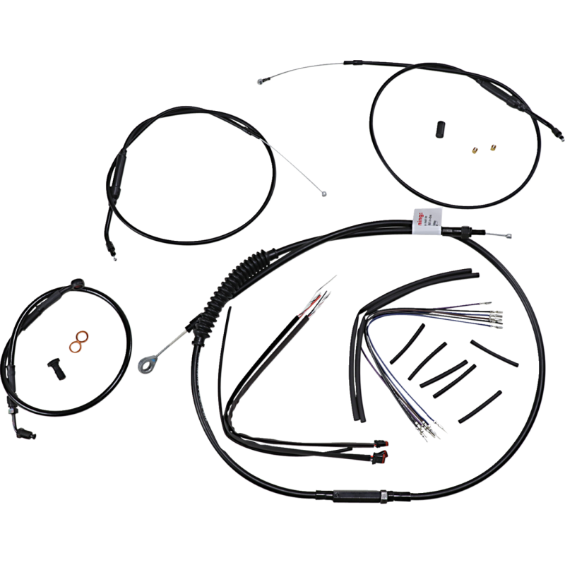 Handlebar Cable&Brake Line Kit -Extnd - Sportrs 12" TBar