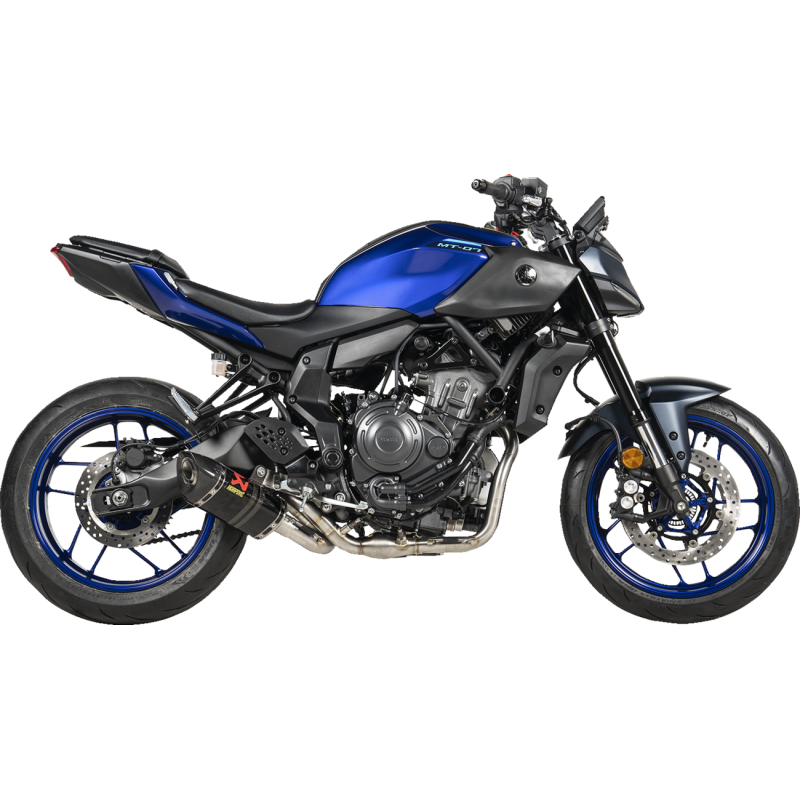 Exhaust System - Carbon Fiber - Yamaha MT/FZ-07 14-25