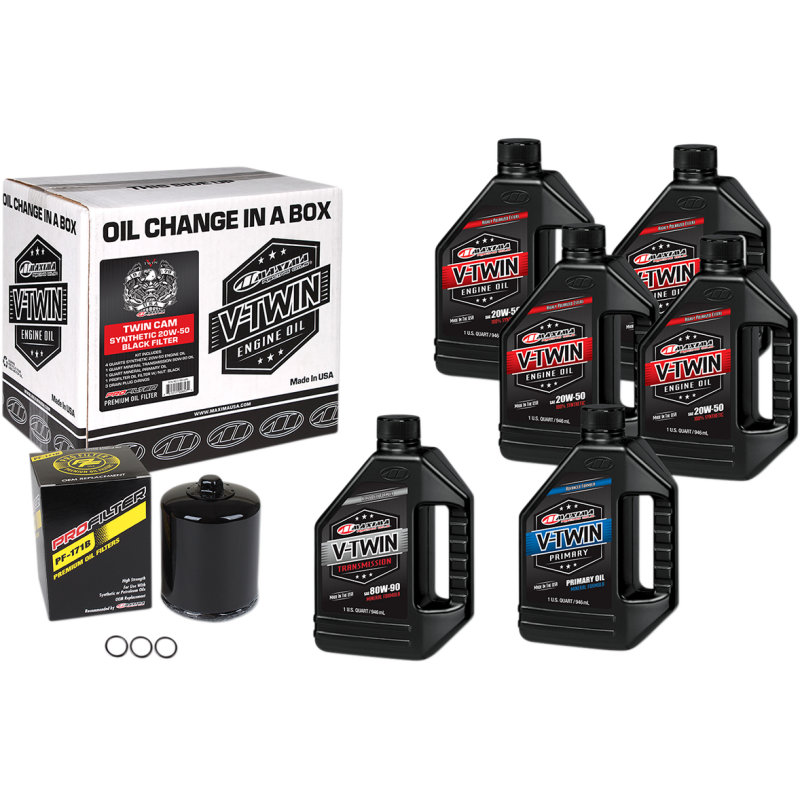 KIT OIL CHANGE SYN TC BLK