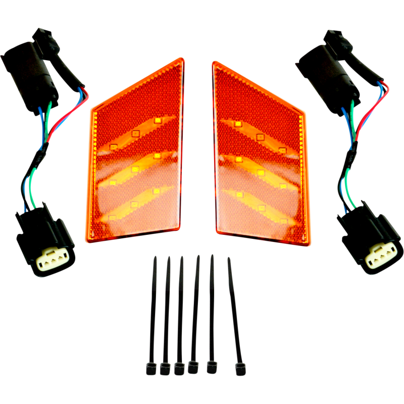 GOLD AURA TURN SIGNAL LIGHT AMBER SLINGSHOT