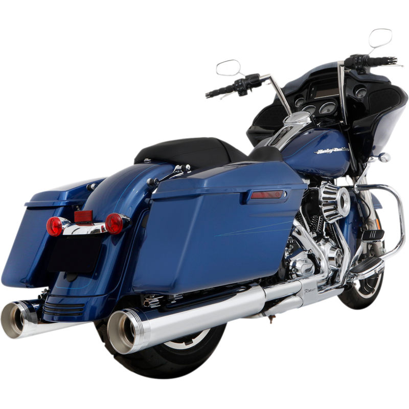 17-23 FL DBX45 4 1/2" MUFFLERS CHR W/CHR TRAD