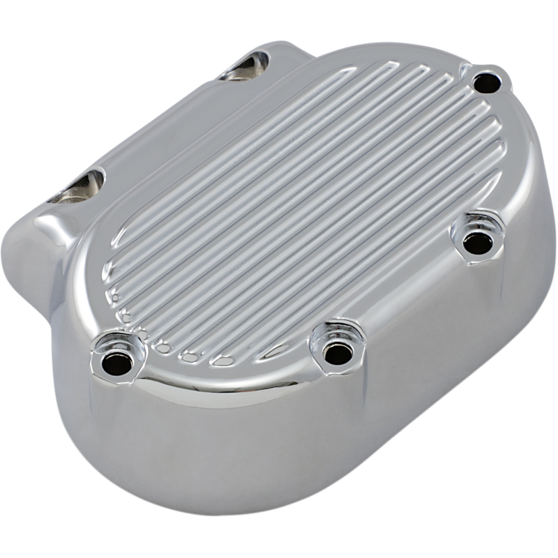 87-06 BIG TWIN TRANS SIDE COVER CHROME