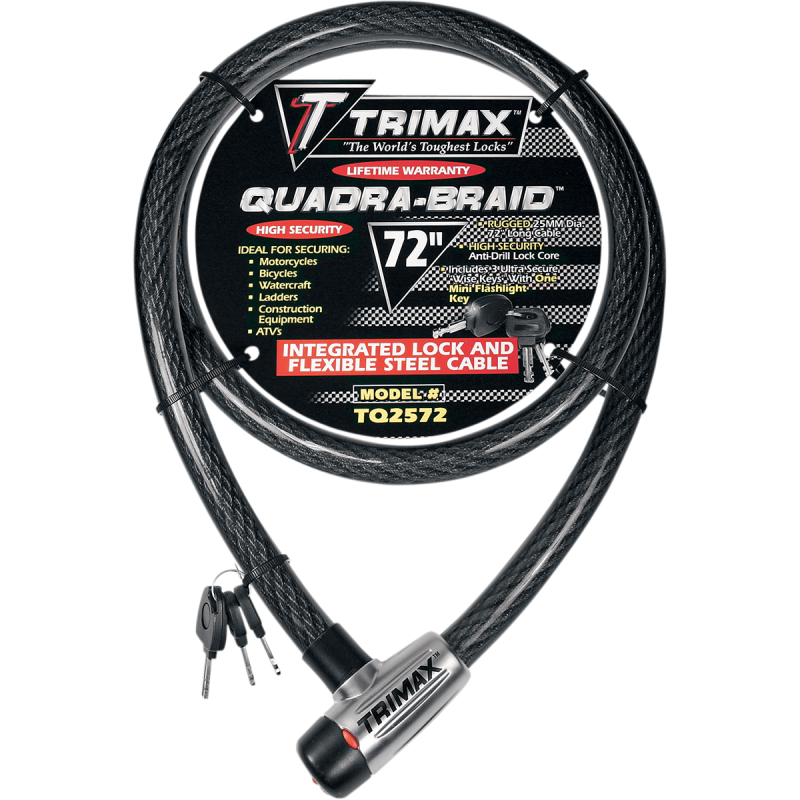 LOCK-QUAD-BRAID 72"
