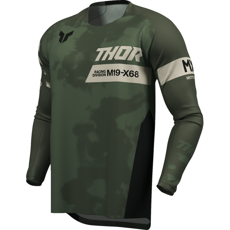 JERSEY LAUNCHMODE BLEACH BLK/CAMO XL