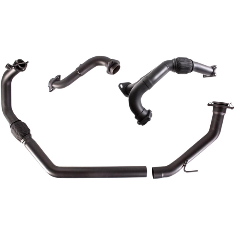 TURBO FORWARD EXHAUST / CAN AM MAVERICK TURBO / BLACKOUT