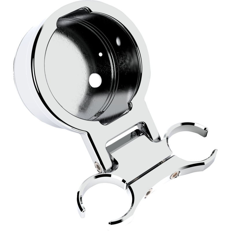 GAUGE MOUNT T-BAR SINGLE 1" CHROME
