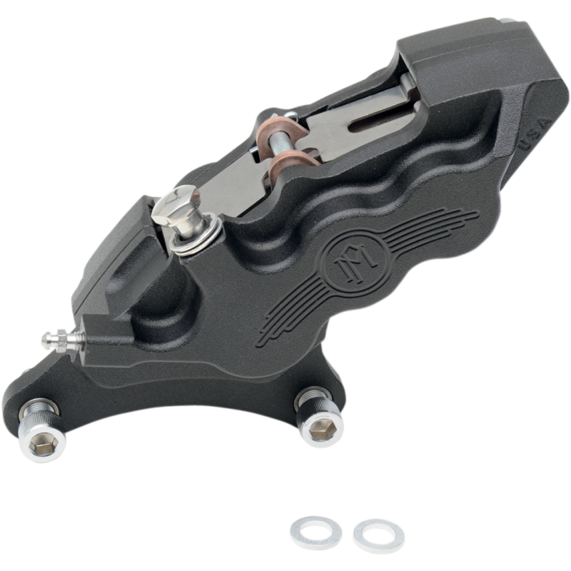 84-99FX/FLST FRT L/H BLK OPS CALIPER