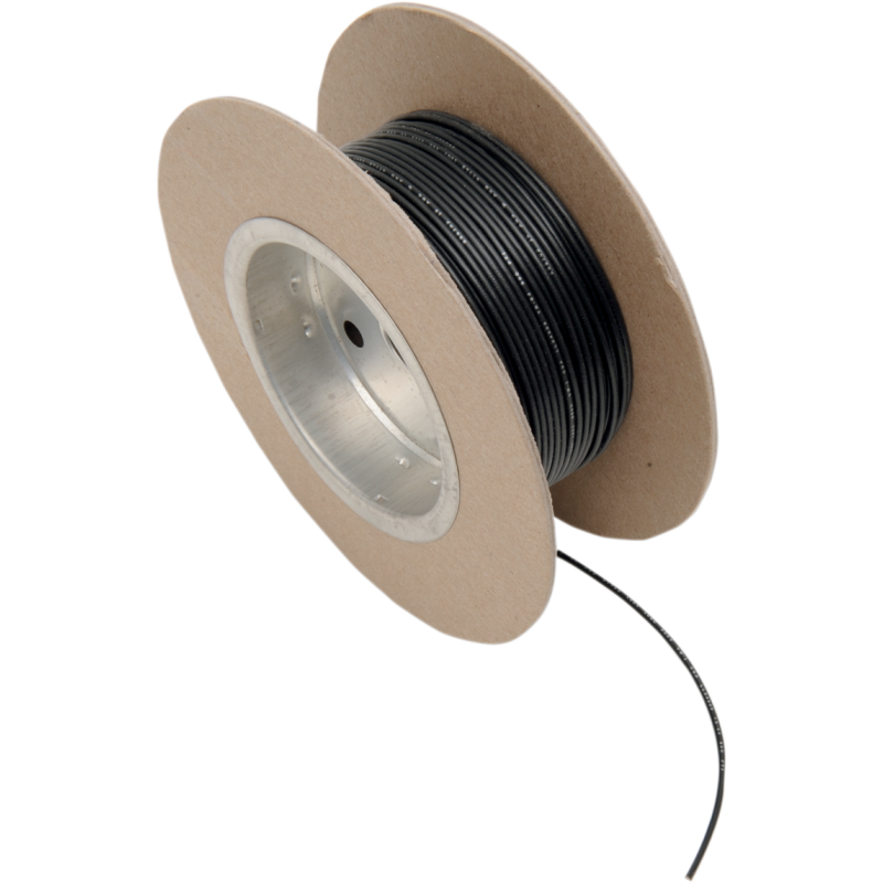 WIRE 18G 100' BLACK