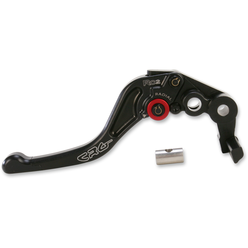 BRAKE LEVER RC2 SHORT BLACK