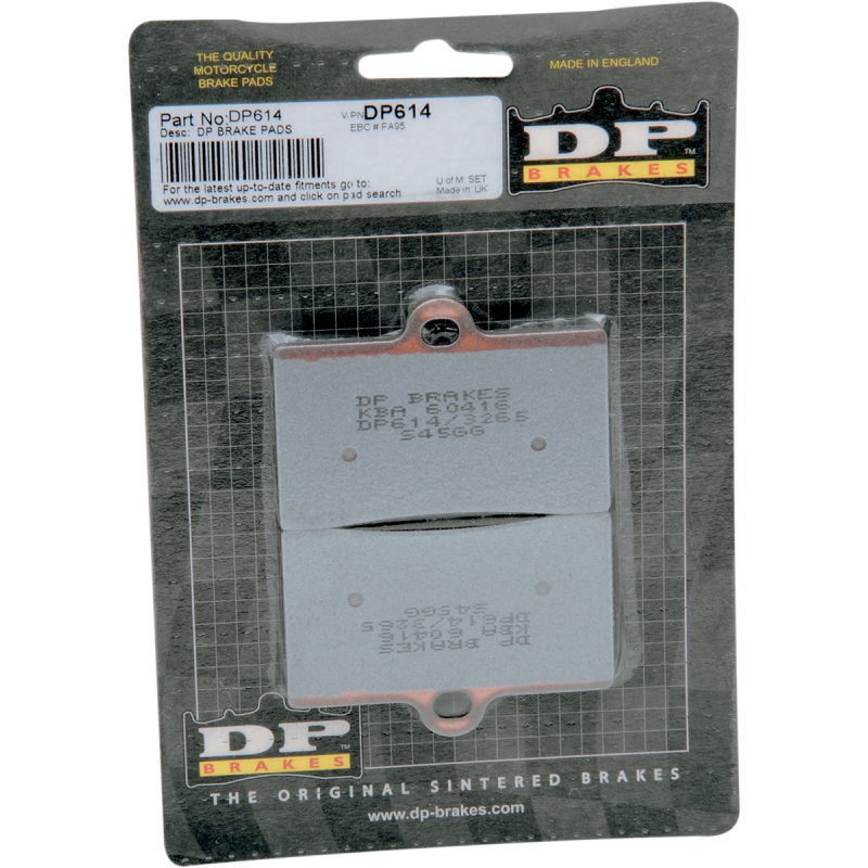 DP614 STANDARD COMPOUND BRAKE PAD SET