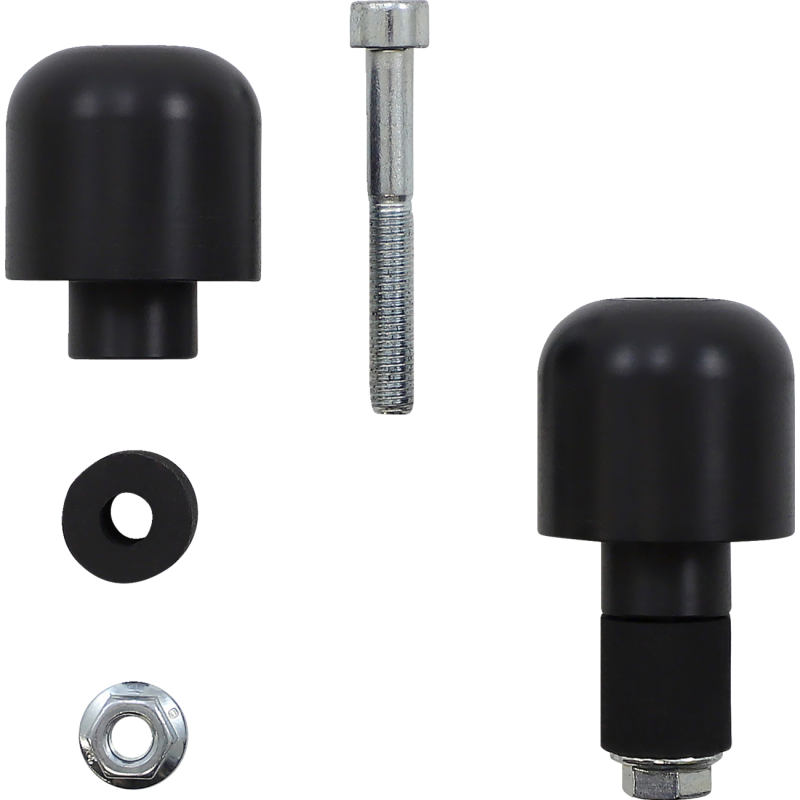 DUCATI BAR END SLIDERS BLACK