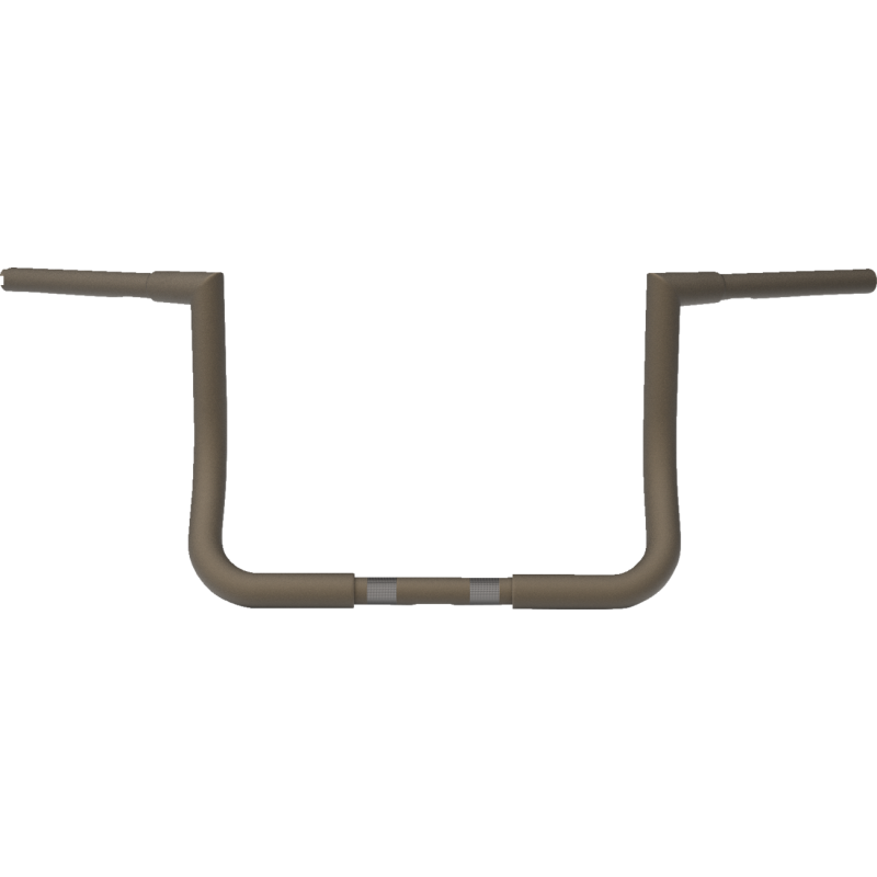 HANDLEBARS 1.25" TWIN PEAKS BRONZE 10" FLH