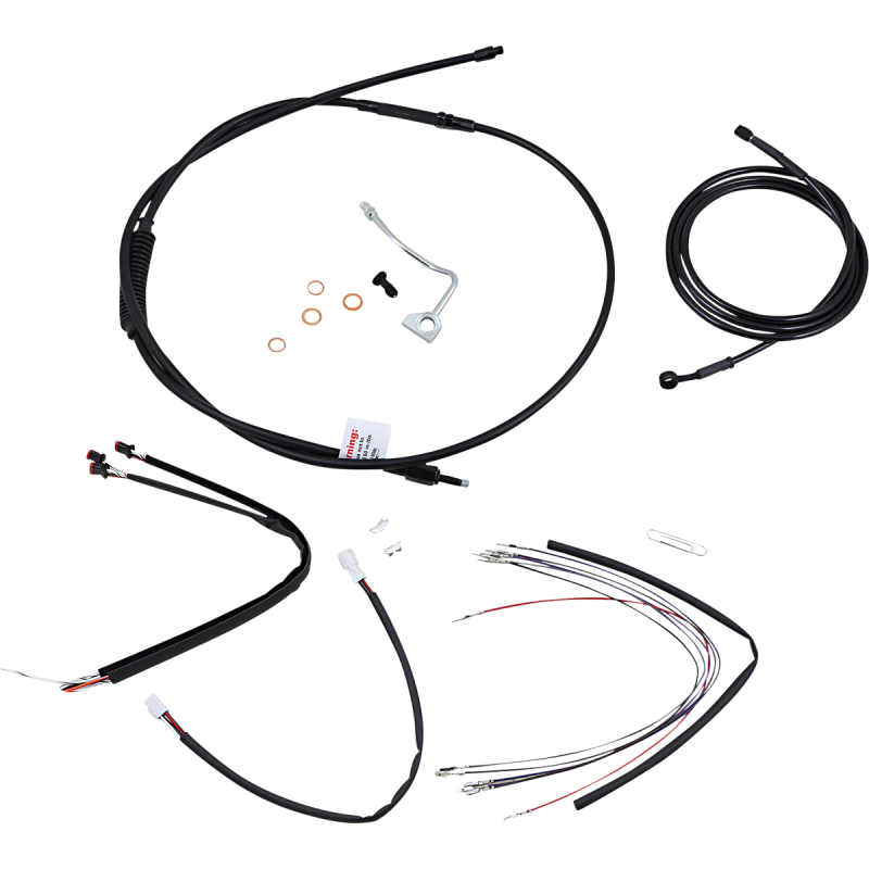 Control Kit - 16" Ape Hanger Handlebars - ABS