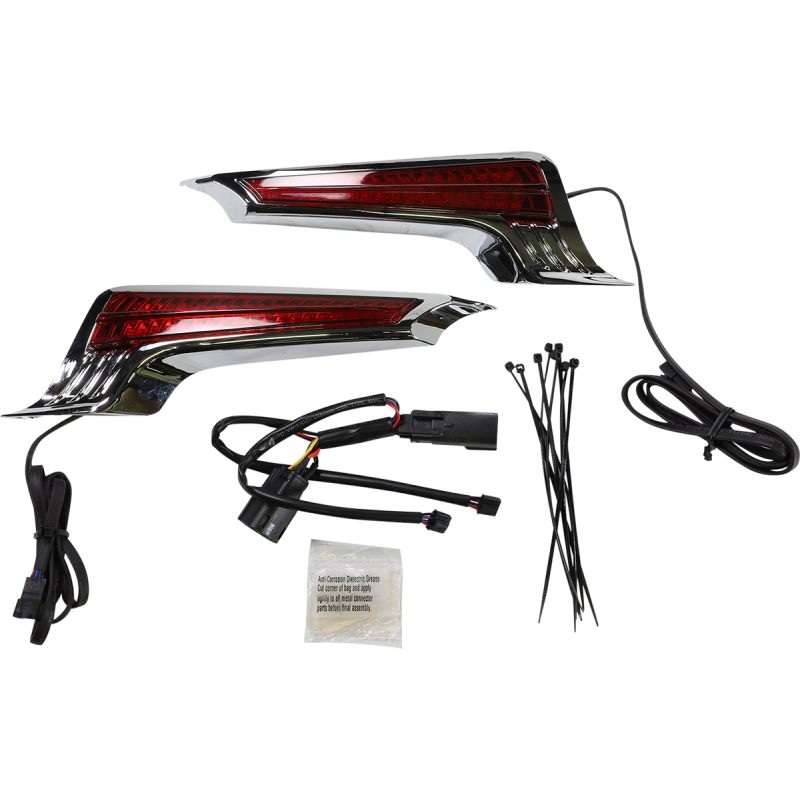 Filler Panel Accent Lights - Chrome
