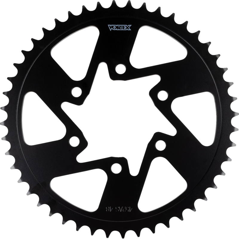 SPROCKET VORTEX STEEL REAR 520-48 TOOTH BLK
