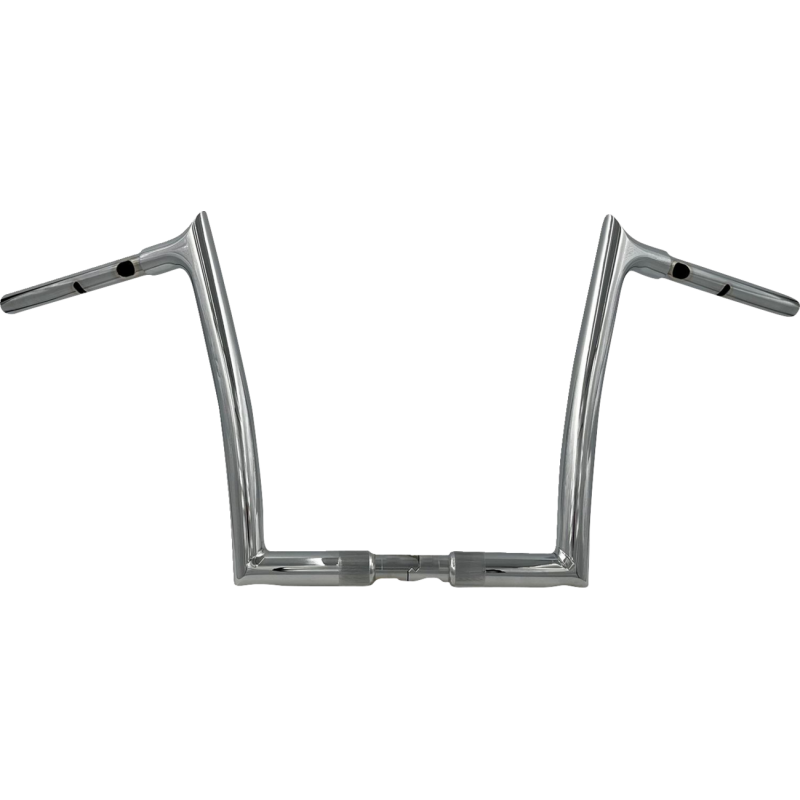 1-1/4" EZ Install Pointed Top Handlebar - 12" - Chrome